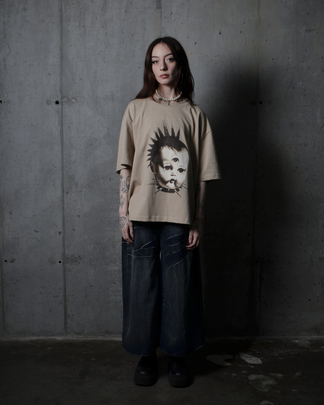 CAMISETA BOXY FIT | BABY PUNK 400GR
