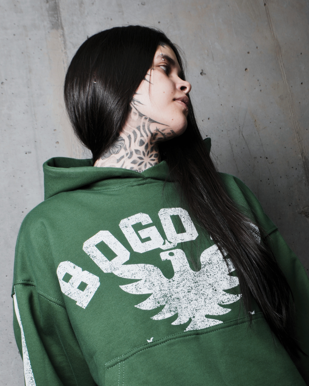 BUZO BOXY FIT BOGOTA VERDE