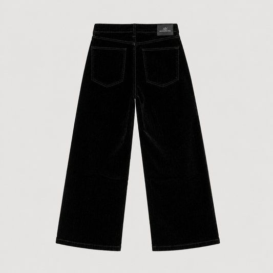 PANTALÓN DE TERCIOPELO NEGRO