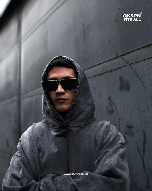 BUZO PROCESADO | ACID WASH 580GR