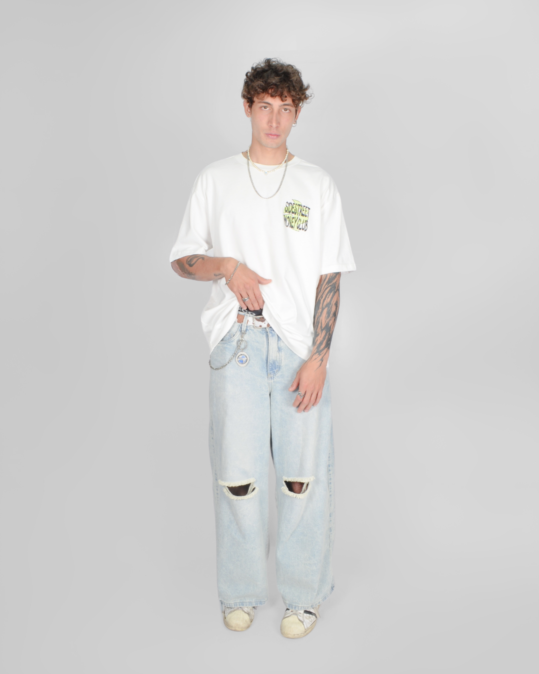 CAMISETA ANCHA | DOLAR 400GR