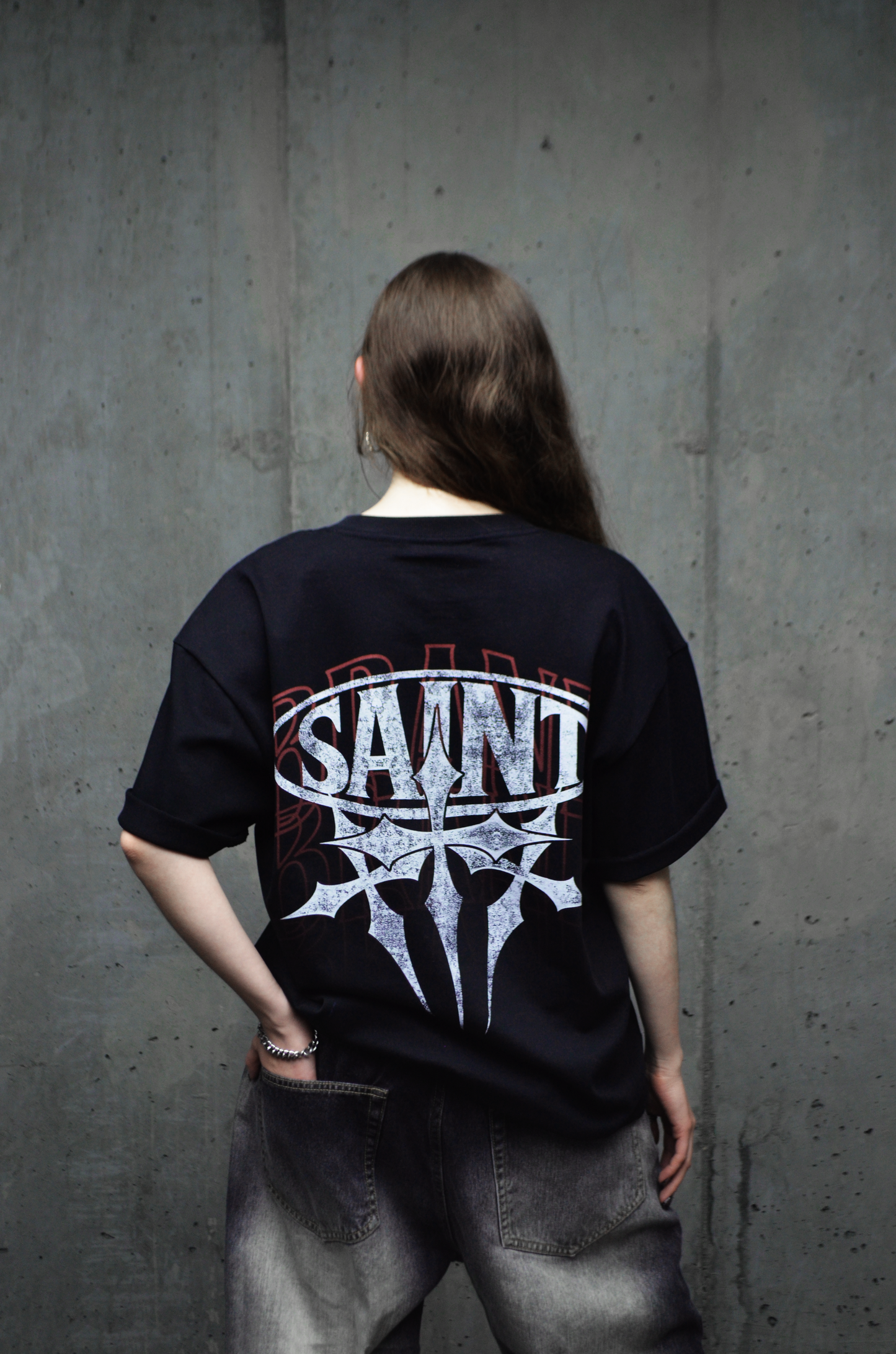 CAMISETA ANCHA | SAINT 400GR