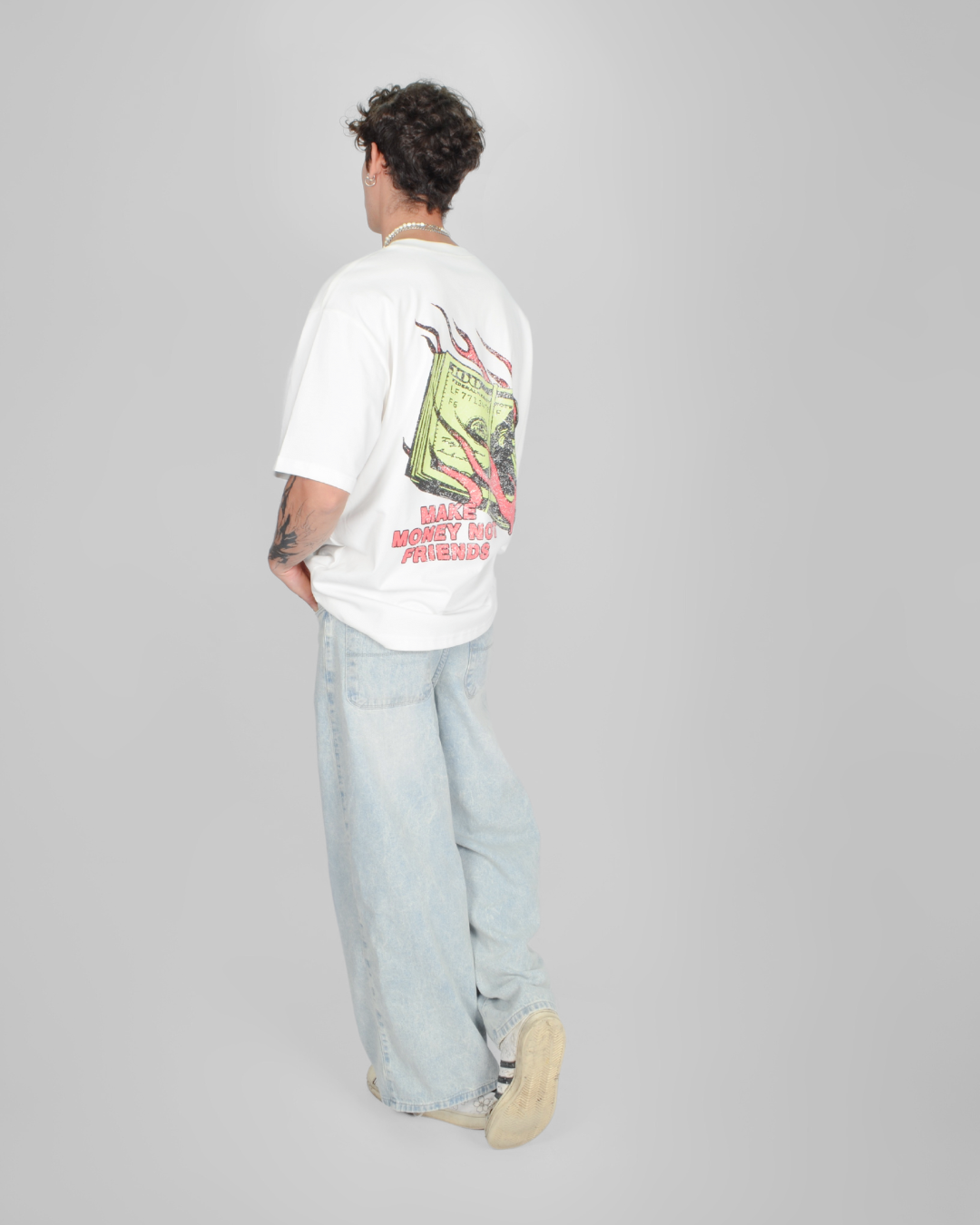 CAMISETA ANCHA | DOLAR 400GR