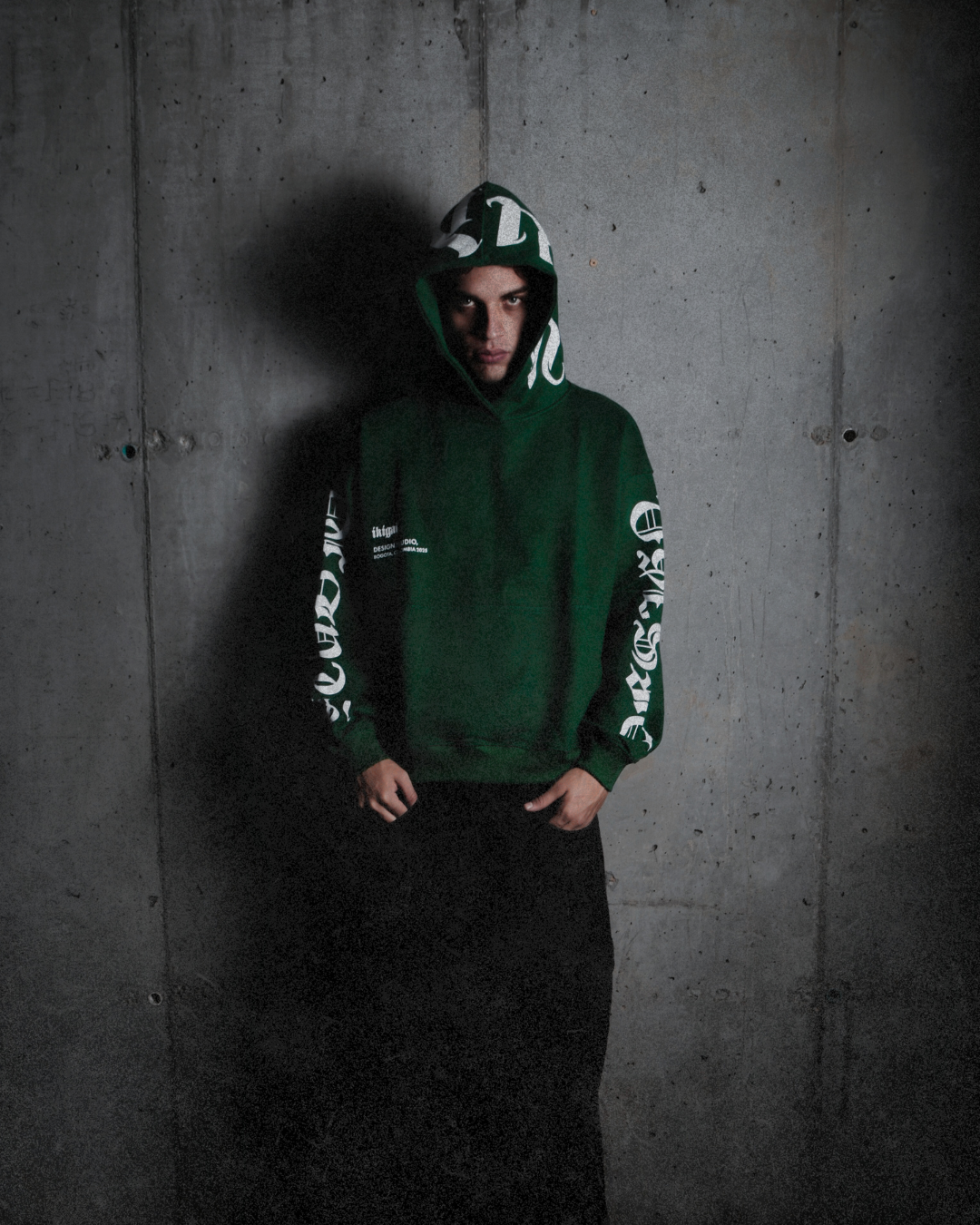 BUZO BOXY FIT IKIGAI STUDIO VERDE