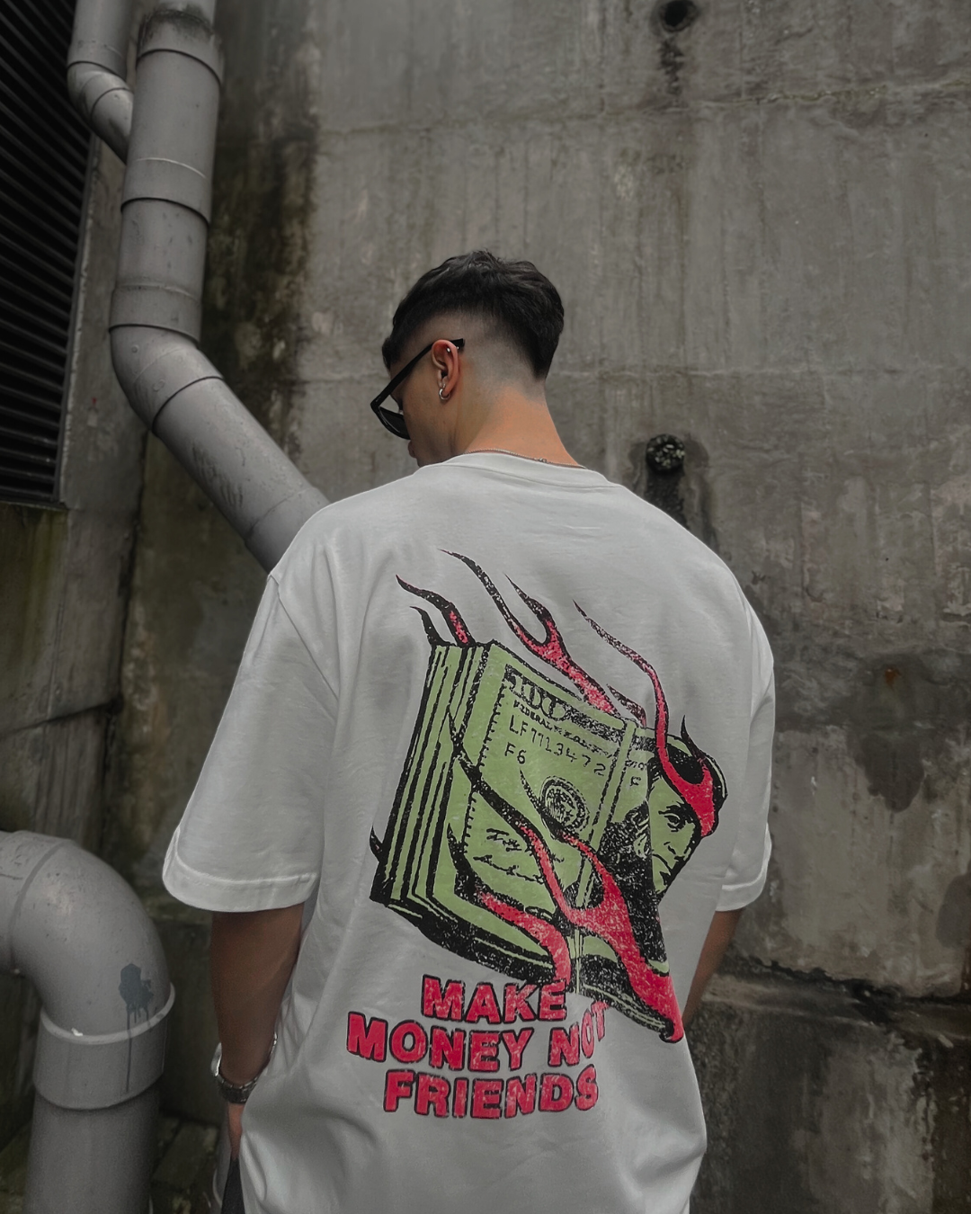 CAMISETA ANCHA | DOLAR 400GR