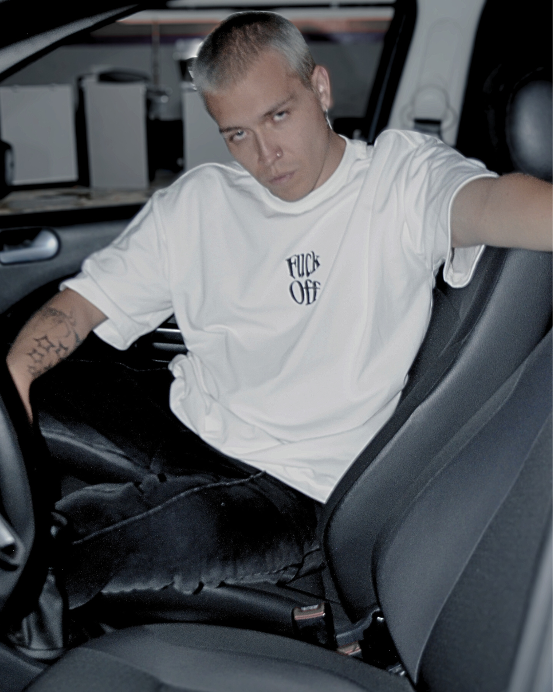 CAMISETA ANCHA | FUCK OFF 400GR