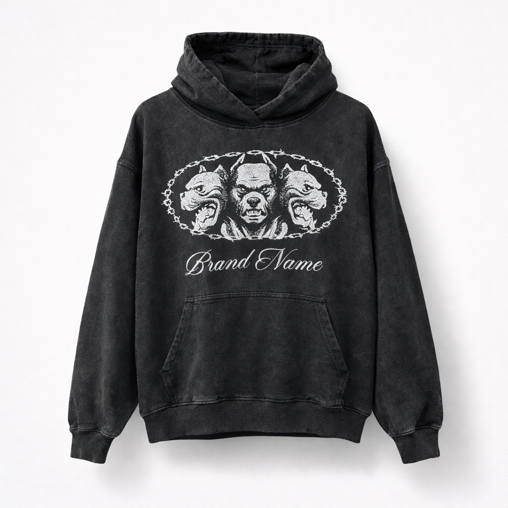 BUZO OVERSIZE ACIDWASH BRAND DEPARTMENT