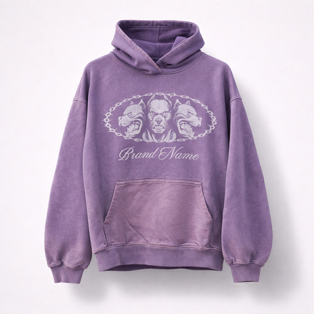 BUZO ACIDWASH LILA OVERSIZE BRAND NAME