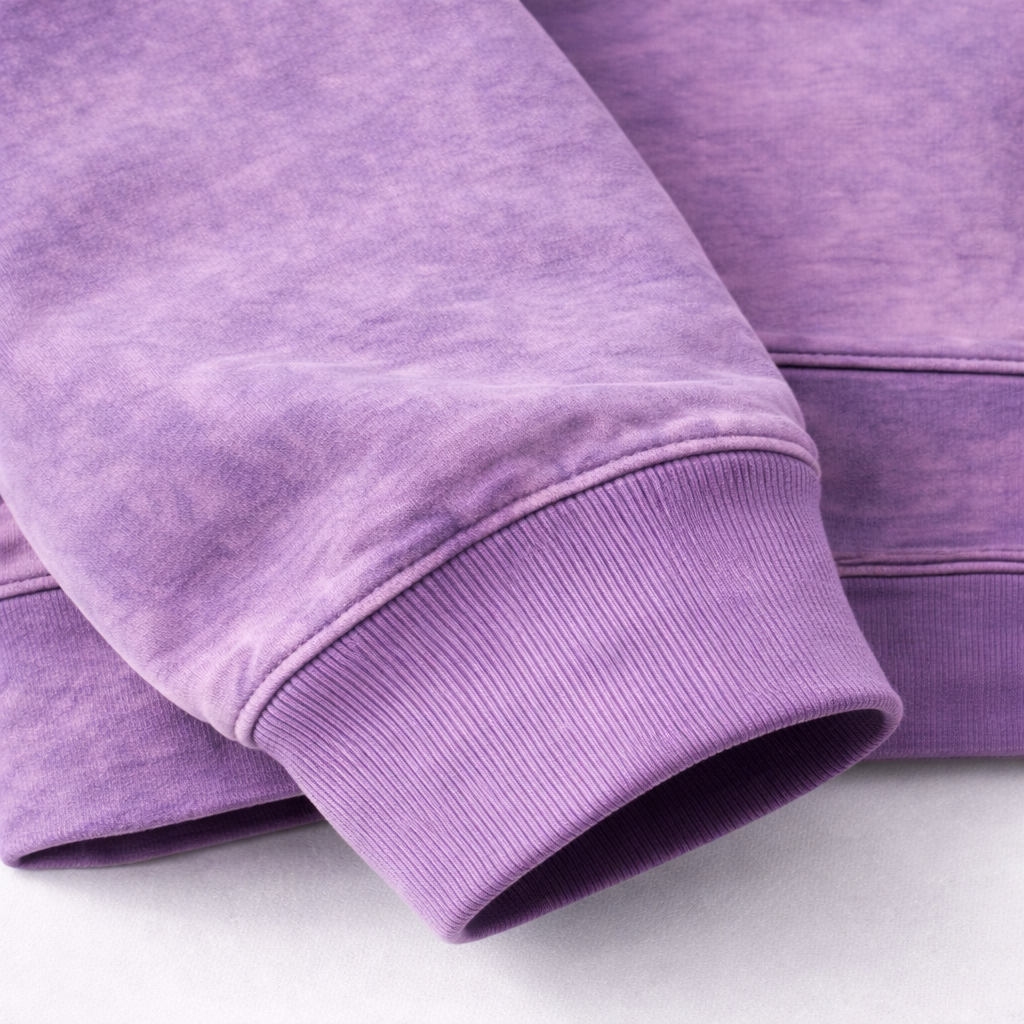 BUZO ACIDWASH LILA OVERSIZE BRAND NAME