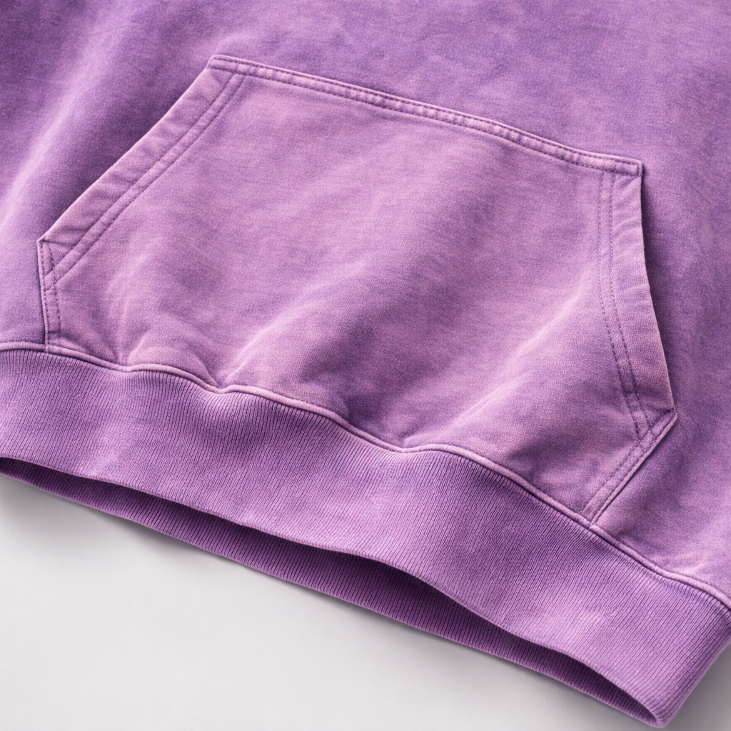 BUZO ACIDWASH LILA OVERSIZE BRAND NAME