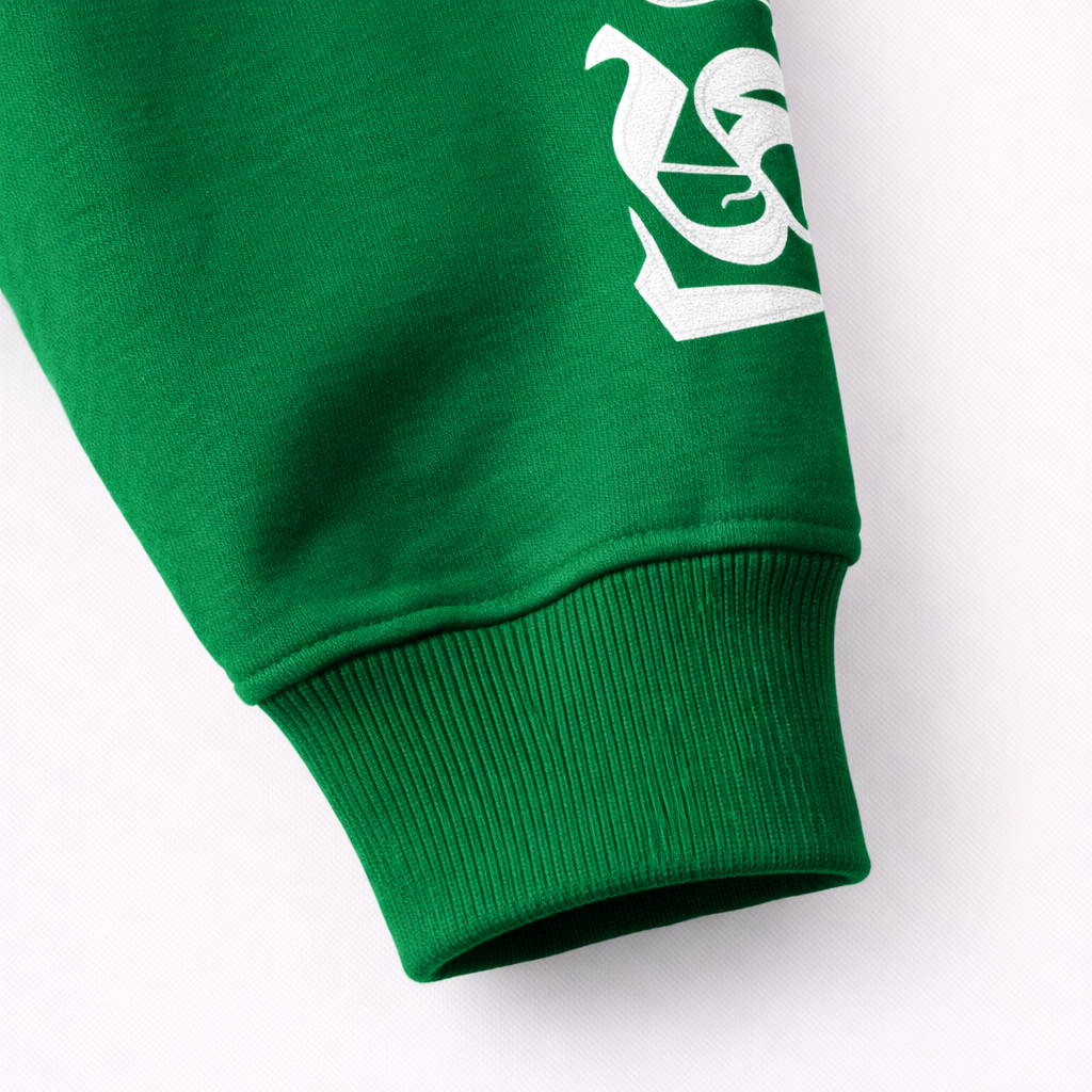 BUZO BOXY FIT IKIGAI STUDIO VERDE