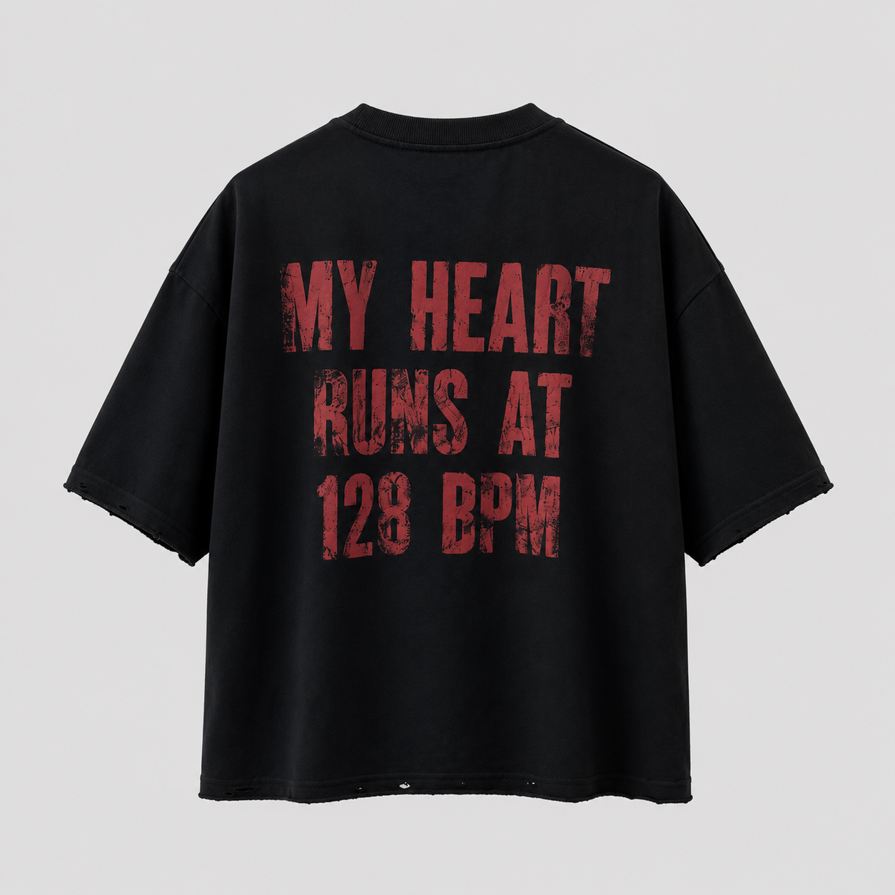 CAMISETA BOXY FIT - 128 BPM