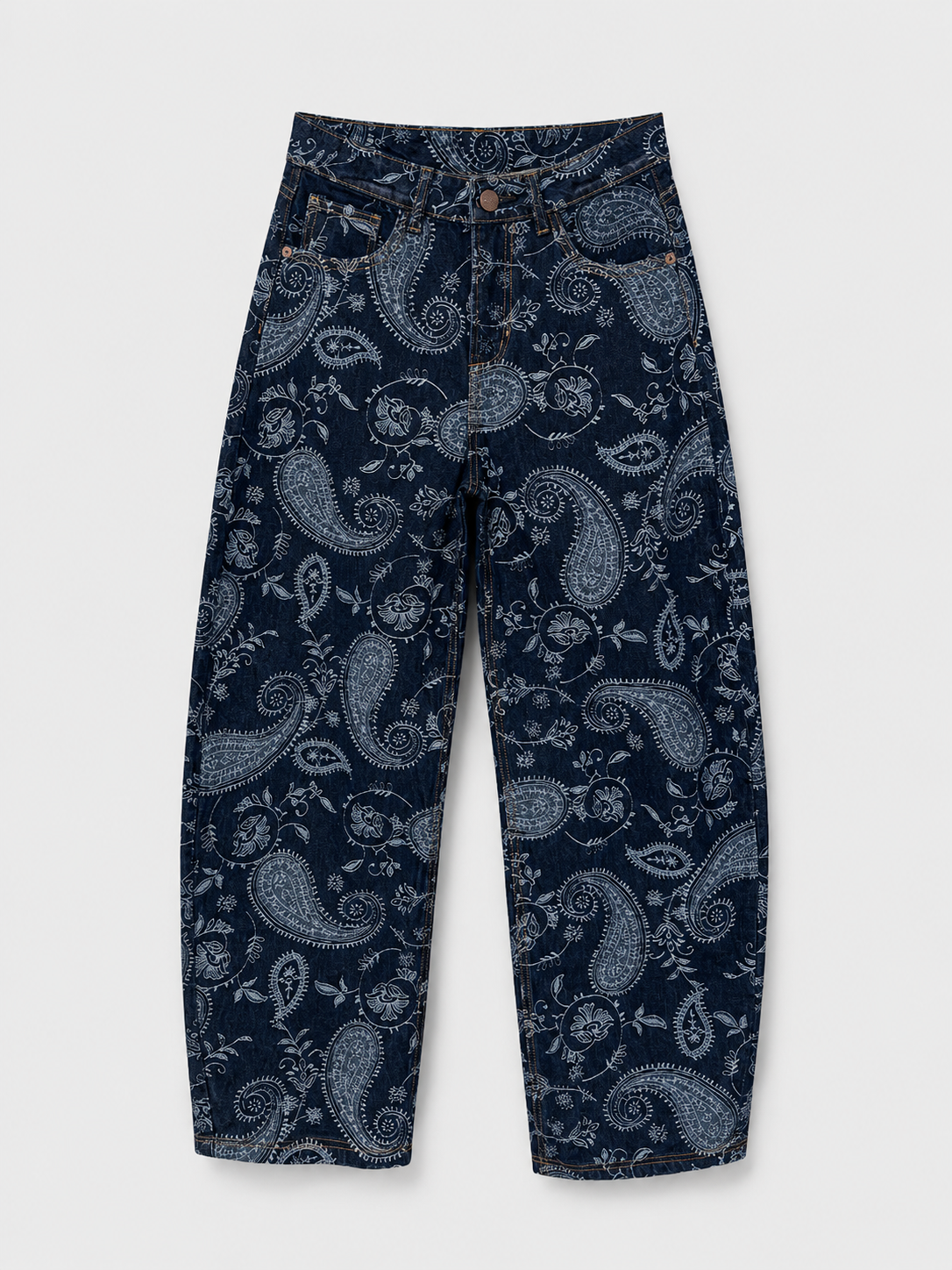 JEAN BAGGY BORDADO PAISLEY