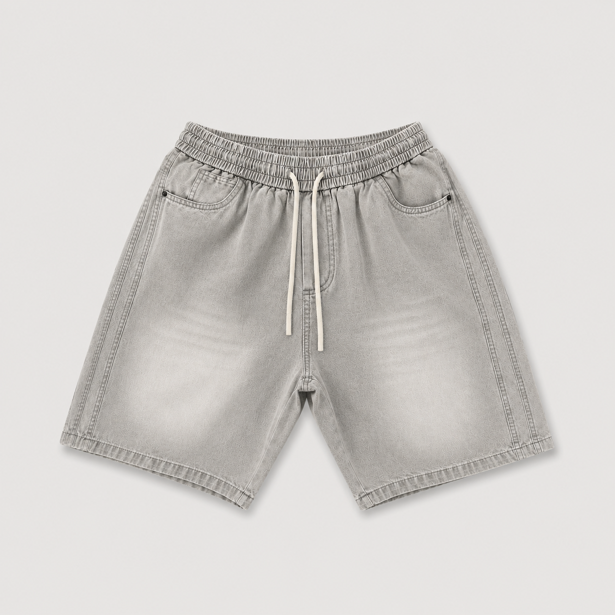 JORT DENIM GRIS CLARO LAVADO