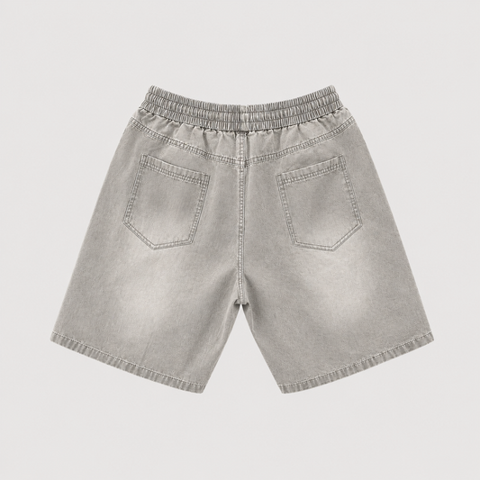 JORT DENIM GRIS CLARO LAVADO