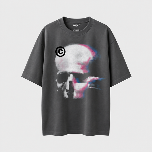 CAMISETA OVERSIZE SKULL