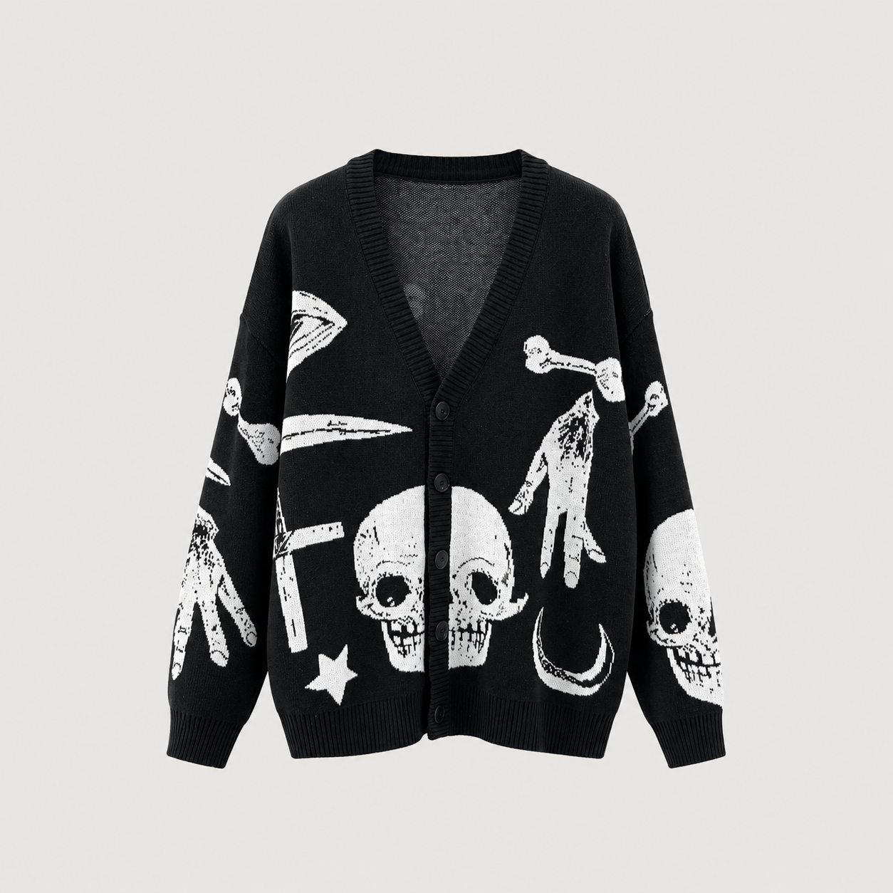 CARDIGAN SKULL