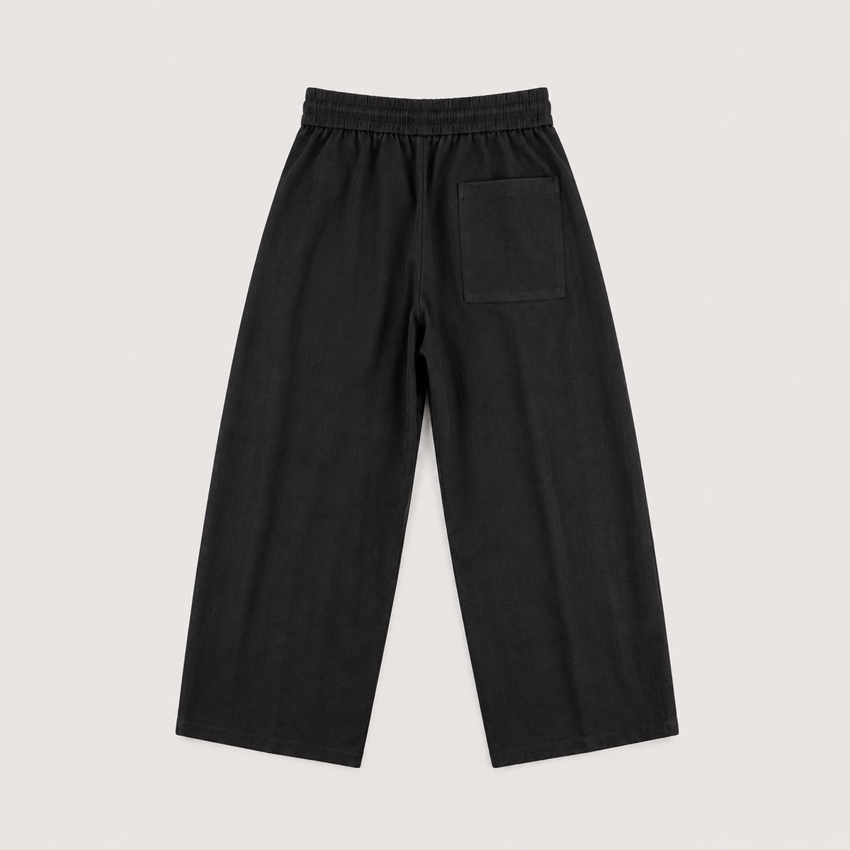 PANTALÓN DE LINO NEGRO