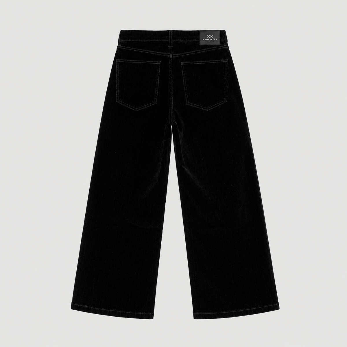 PANTALÓN DE TERCIOPELO NEGRO