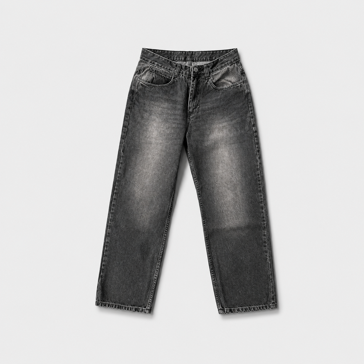 Jean Recto Gris Desgastado – QK&PN