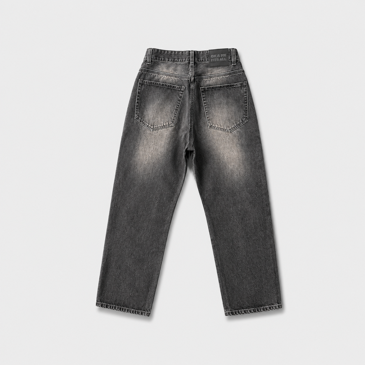 Jean Recto Gris Desgastado – QK&PN