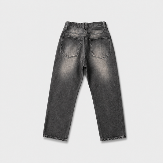 Jean Recto Gris Desgastado – QK&PN