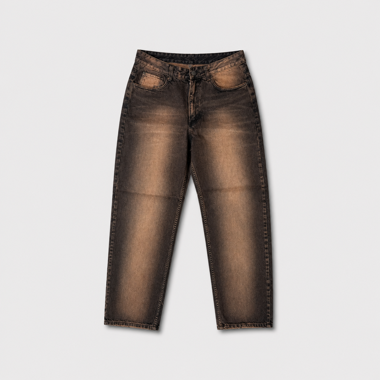 Jean Recto Marrón Vintage – QK&PN