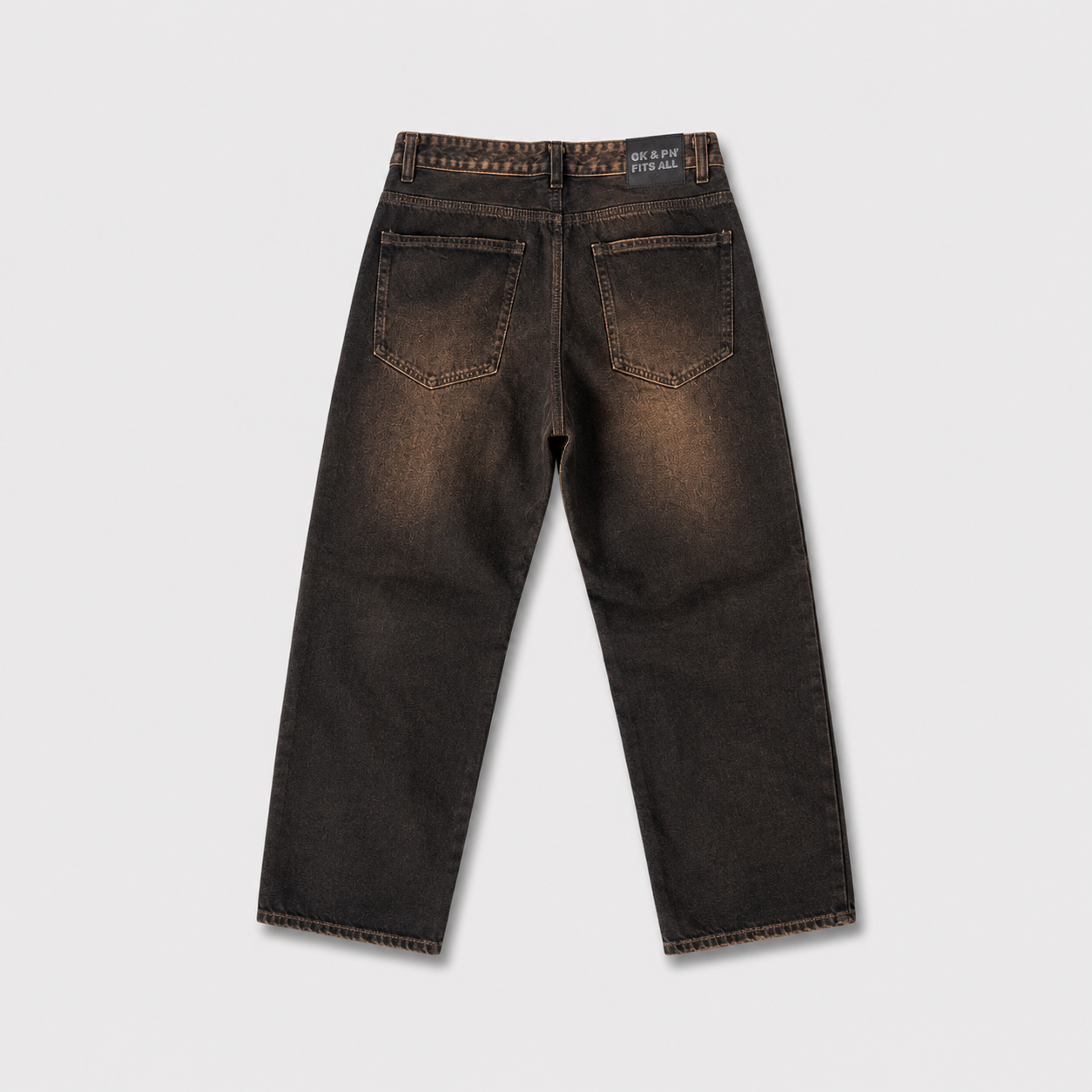 Jean Recto Marrón Vintage – QK&PN