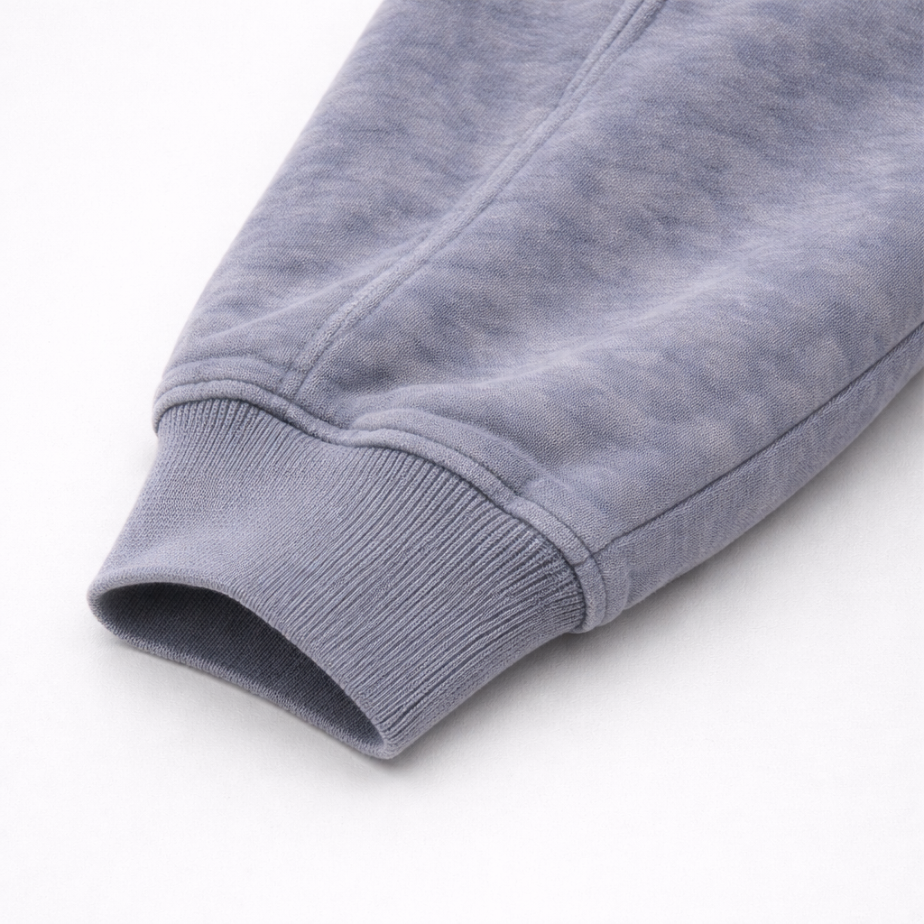 BUZO CUELLO REDONDO BOXY FIT ACIDWASH