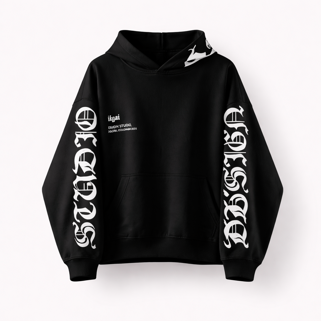 BUSO BOXY FIT IKIGAI STUDIO NEGRO