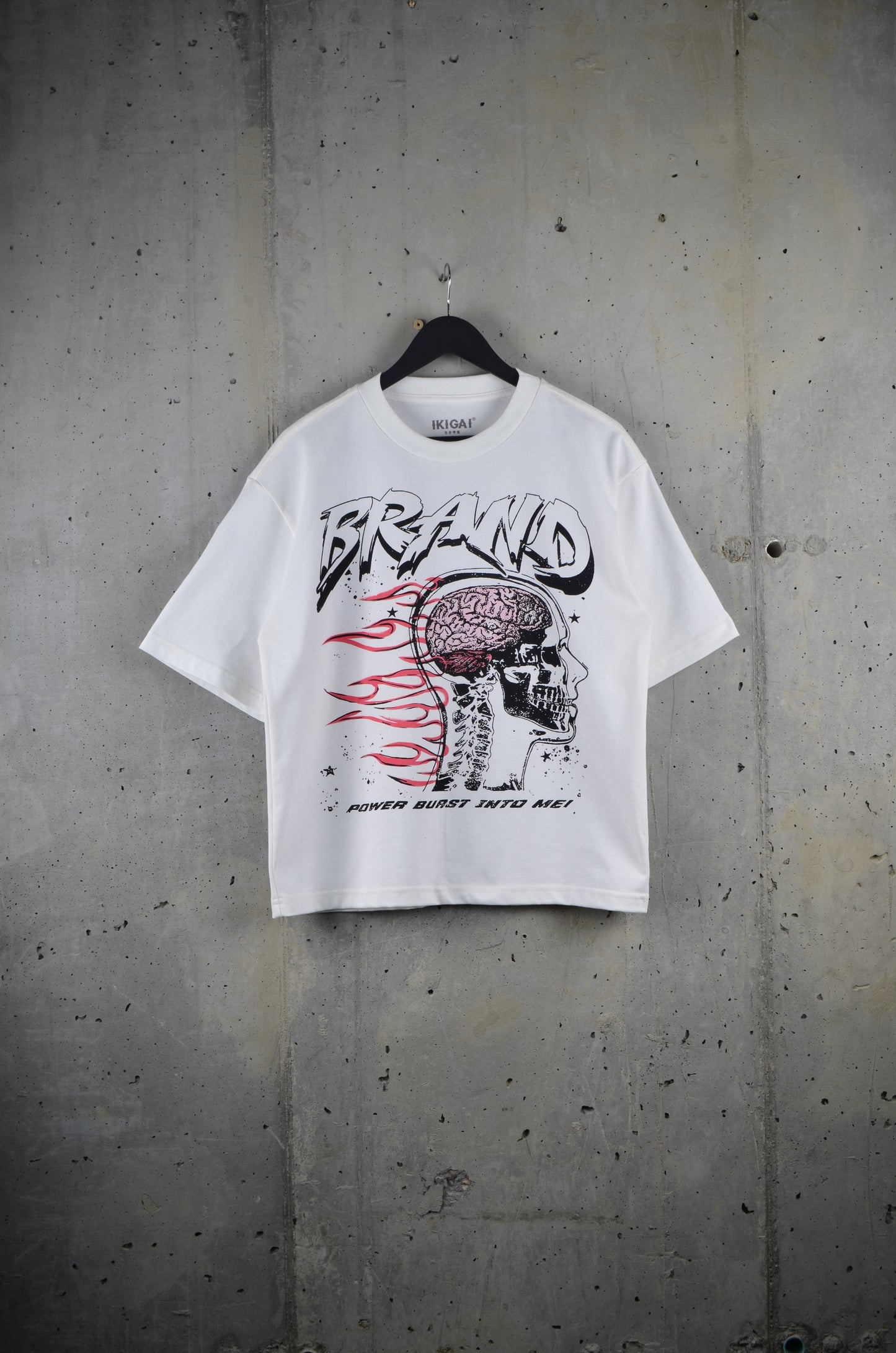 CAMISETA BOXY FIT 400GR DE ALGODÓN
