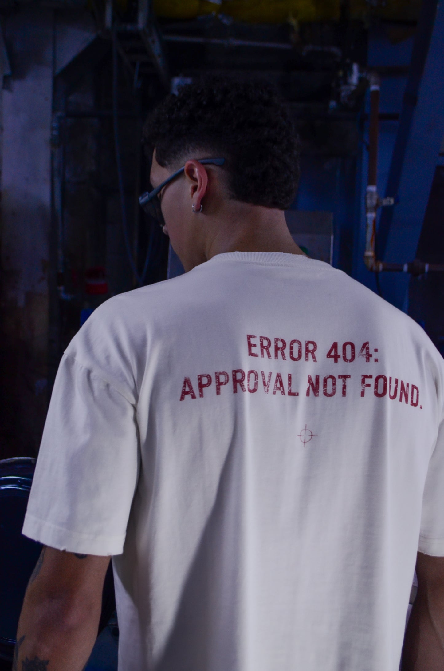 Camiseta Boxy Fit "ERROR 404"