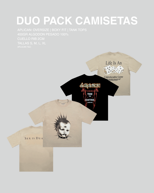 DUO PACK CAMISETAS